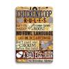 Farm Chicken Fresh Eggs Metal Tin Signs Vintage Plaque  Wall Art Decor Tin Plate Retro Poster Bar Happy Farm Home Wall Decor