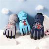 Spider Man Winter Child Gloves Fleece Lined Warm Child Ski Gloves Windproof Cold Proof Cycling Gloves Kids Gift Marvel