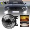 LED Fog Light 3 Inch LED Lens White Yellow Light 30W Fog Lamp Assembly for Honda Nissan Porsche 33900-T0A-A01 H451SAJ100