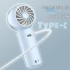 Перезаряжаемый милый мультяшный мини-вентилятор: Ручной USB Электрический Портативный Подарок для Студентов