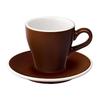 Labramix Tulip Cup & Saucer (Brown, 180ml)