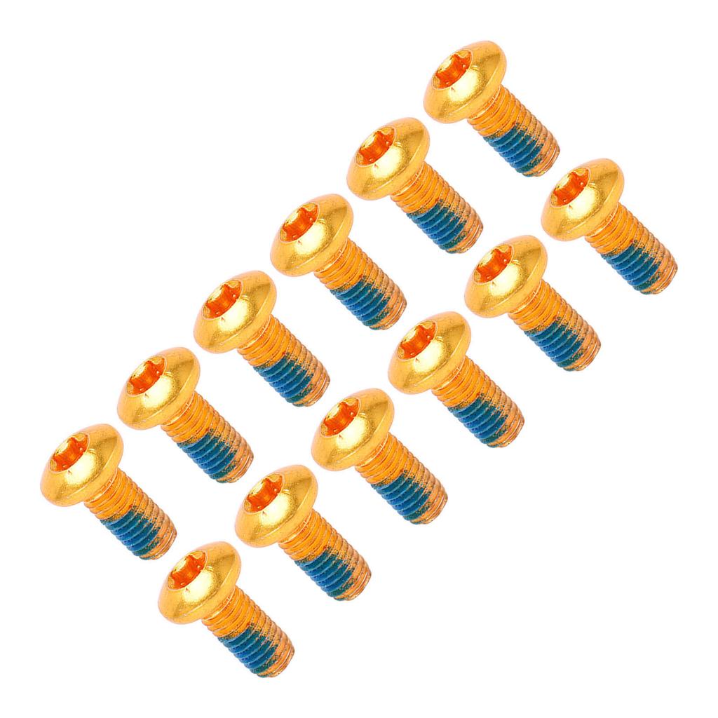 BOLANY 12 шт. болты ротора дискового тормоза горного велосипеда винты из легированной стали винты ротора диска