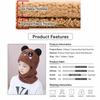 Panda Children Beanie Caps Cartoon Kids Plush Hat Fashion Warm Bonnet Scarf  for Girls Boys