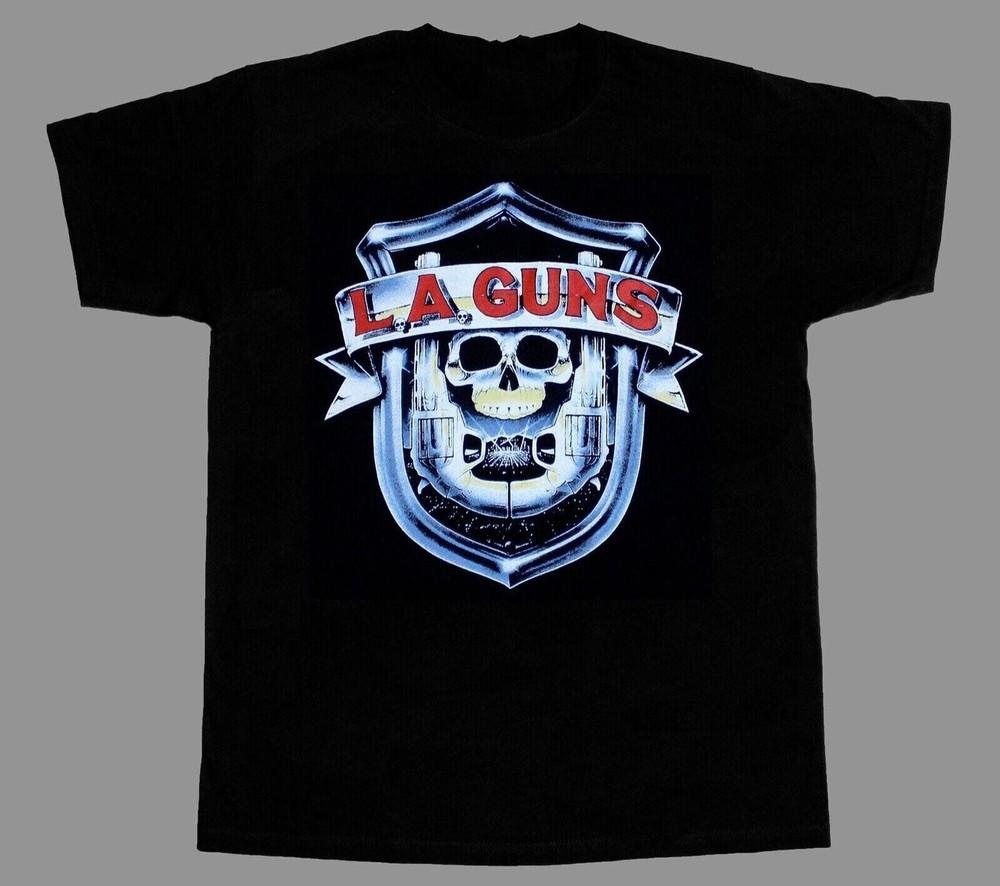 L.A. Guns Music Band Cotton Black Full Men Women T Shirt Unisex T-Shirt