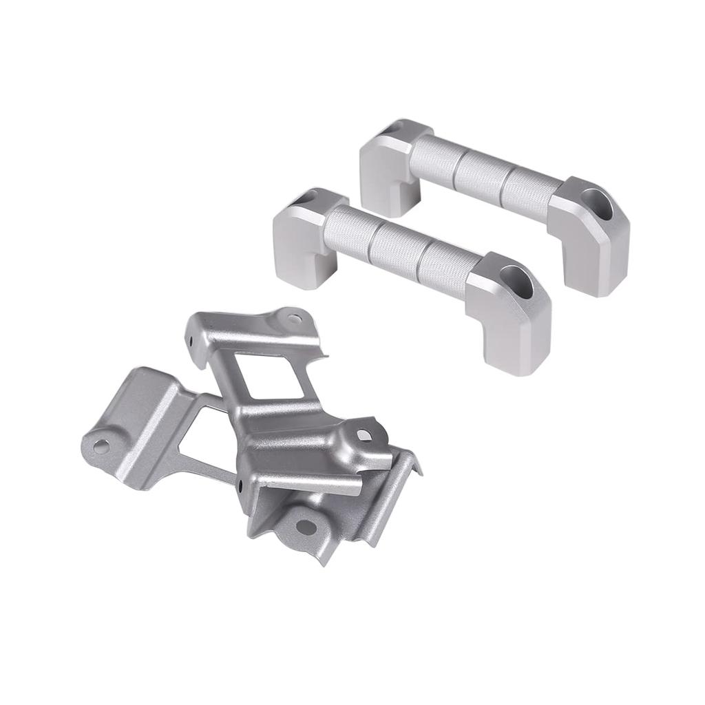 DIYUCAR совместим с Toyota FJ Cruiser 2007-2021 Car A Pillar Handle Rear Parts Front Grab Handle Aluminum Assist Grip Red Driver Seat