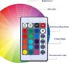 4 шт. 3D ночная светодиодная лампа с пультом дистанционного управления и USB-кабелем, регулируемая 16 цветов светодиодная акриловая основа для акрила, комнаты, магазина, ресторана