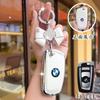 Metal Car Key Case Cover for BMW 520 F10 F30 F18 118i 320i 1 3 5 7 Series X3 F25 X4 M3 M5 Keychain Bag Shell Holder Accessories BT8