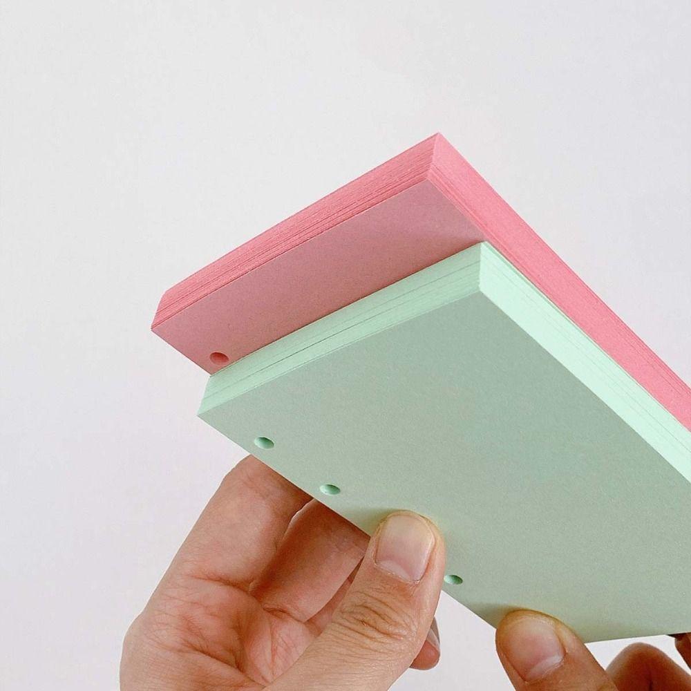 Candy Color Refill Spiral Binder Inner Pages 5-Ring Notebook Index Divider Page  Stationery