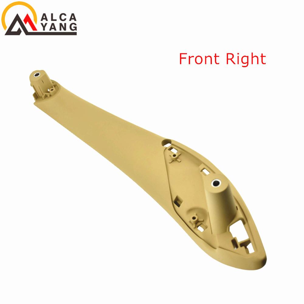 Автомобильные аксессуары, внутренняя дверная ручка, накладка, черный, бежевый для BMW F30 F31 F32 F33 F34 F35 F36 F80, левый, правый, внутренний