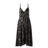 Venus 25aw Linedrawing Flower Pattern Long Gown Set Ogn5955ofs5955 