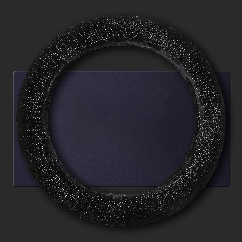 Новое поступление Плюшевый мех Чехол на руль автомобиля Толстый Теплый и Нескользящий