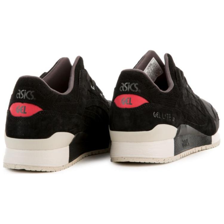 Asics Кроссовки унисекс Gel Lyte 3 Черно-белые H7E0L-9090