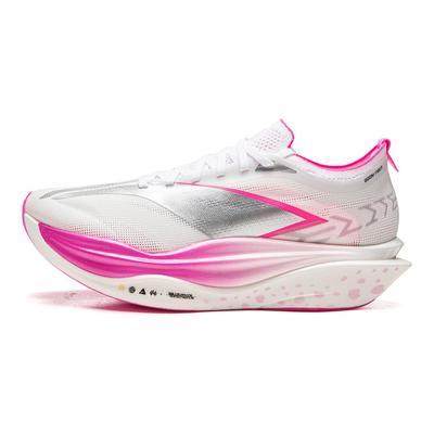 Li Ning Feidian 6 Elite Беговые кроссовки Унисекс Кроссовки Бело-розовые ARMW001-22