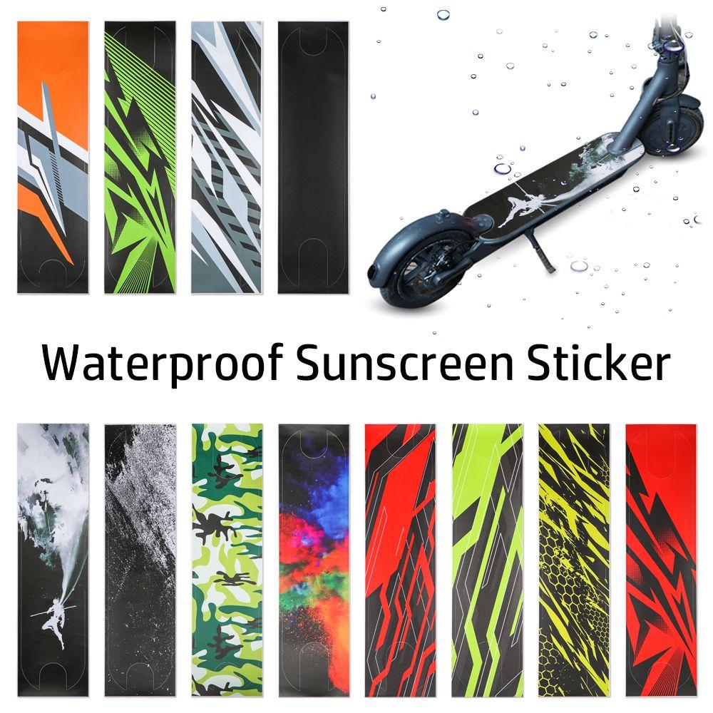 Матовая декоративная накладка Водонепроницаемая солнцезащитная наклейка Аксессуары для электросамокатов Накладки на педали скутеров