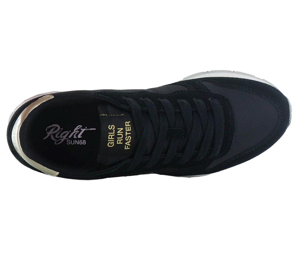 Sun68 Ally Gold Silver - женские кроссовки черные Z44202-4311 ОРИГИНАЛ