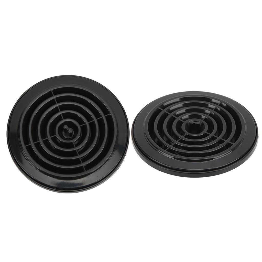 Круглая софитная вентиляционная решетка ОВКВ Вентиляция Универсальная для автомобиля, автобуса, дома на колесах, яхты, лодки, ванной комнаты, кондиционера