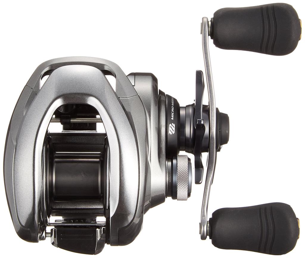 SHIMANO Катушка для мультипликации Double Axis 15 Metanium DC HG с правой ручкой, универсальная