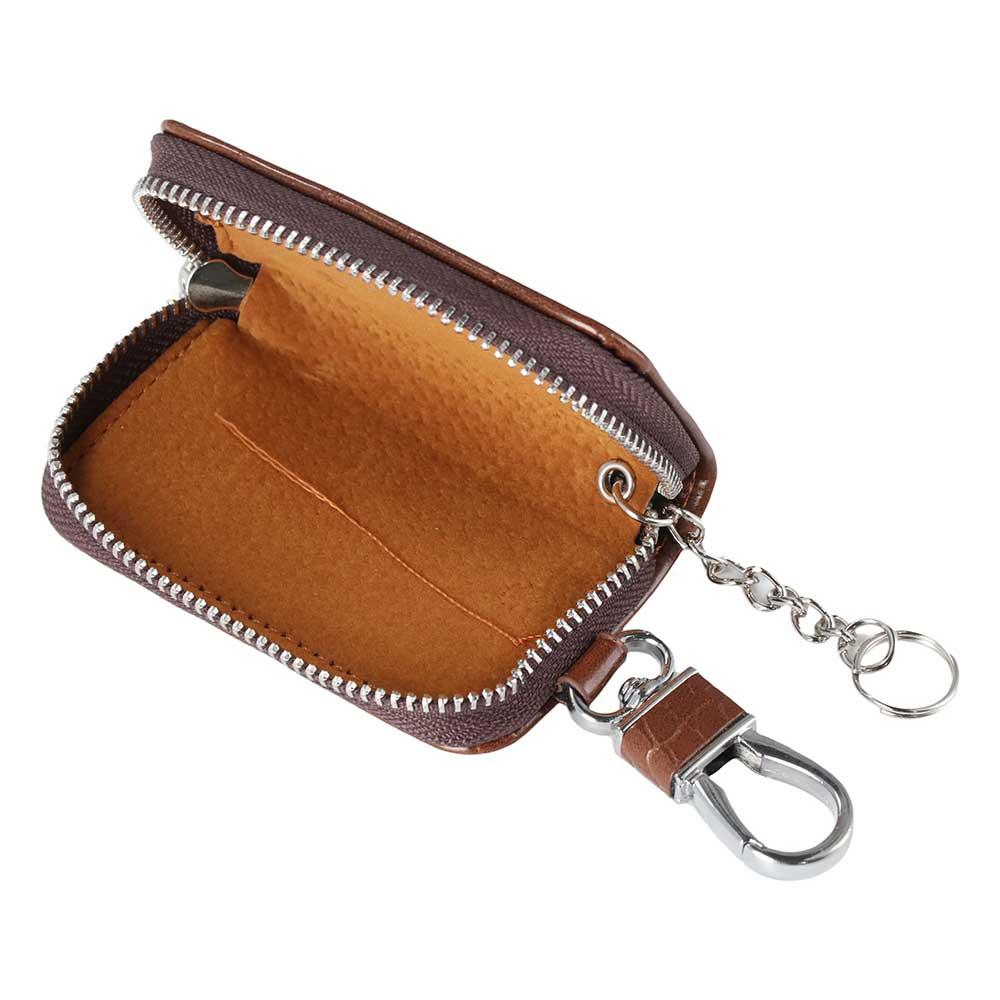 Men Crocodile pattern PU Leather Key Bag Case Zipper Key Case Bag Car Key Wallets Car Key Case