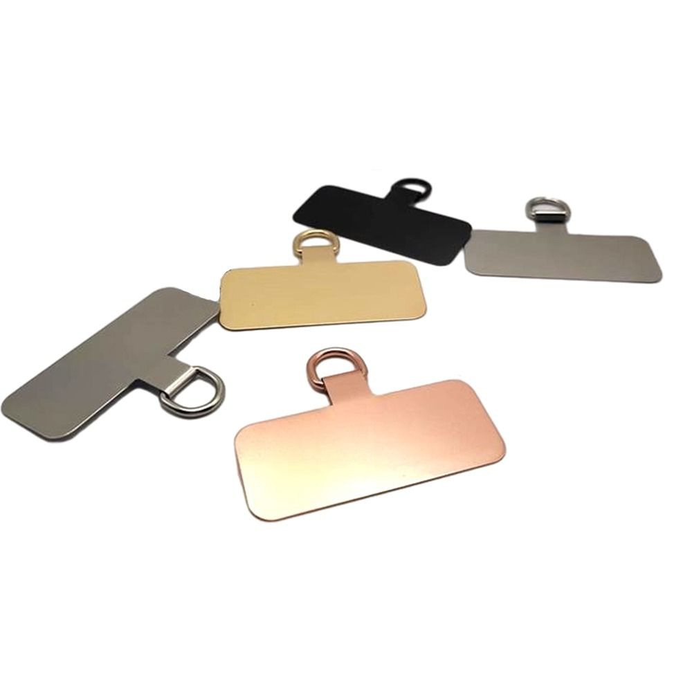 Алюминиевый сплав металлический чехол для телефона клипса ремешок для подвешивания шнура фиксатор прокладка для ремешка для телефона