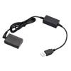 Andoer Power USB Dre12 Комплект DC-муфта Заглушка-аккумулятор Замена аккумулятора LPE12 с USB DC