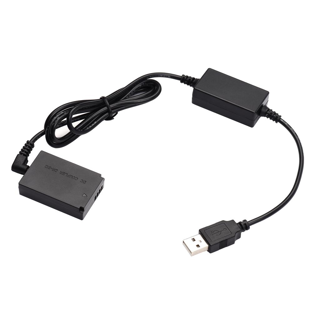 Andoer Power USB Dre12 Комплект DC-муфта Заглушка-аккумулятор Замена аккумулятора LPE12 с USB DC