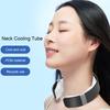 Summer Neck Cooling Tube Wearable Neck Cooler Lightweight Reusable Ice Cold Ring Outdoor Heatstroke Prevention Portable Neck Wrap Collar