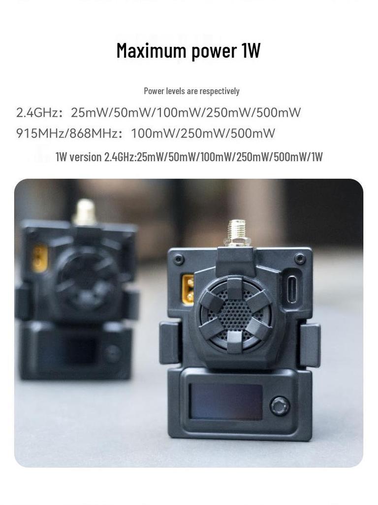 BETAFPV ELRS Микро Дальнобойный Высокочастотный Усилитель Сигнала для FPV Дрона (Поддержка 2.4/915/868 ГГц)