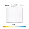 Dalle LED 40W Carré Chrome Mat