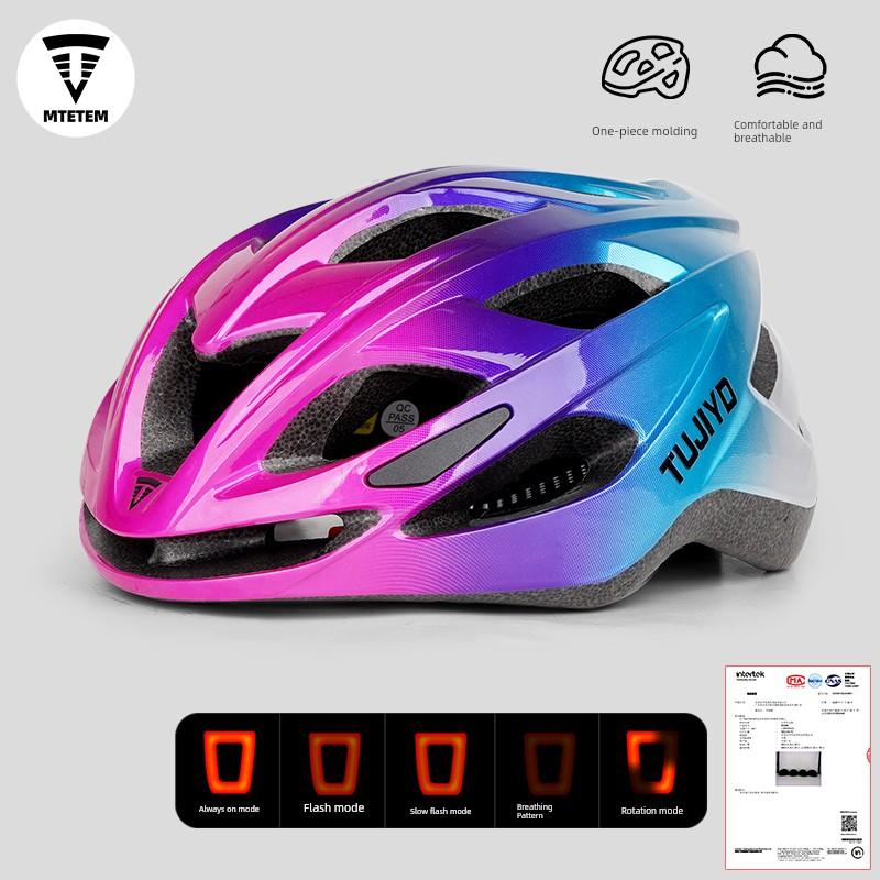 Mtetem Children's Riding Helmet Bicycle Helmet Boys and Girls Children's Helmet Bicycle Youth Riding Helmet