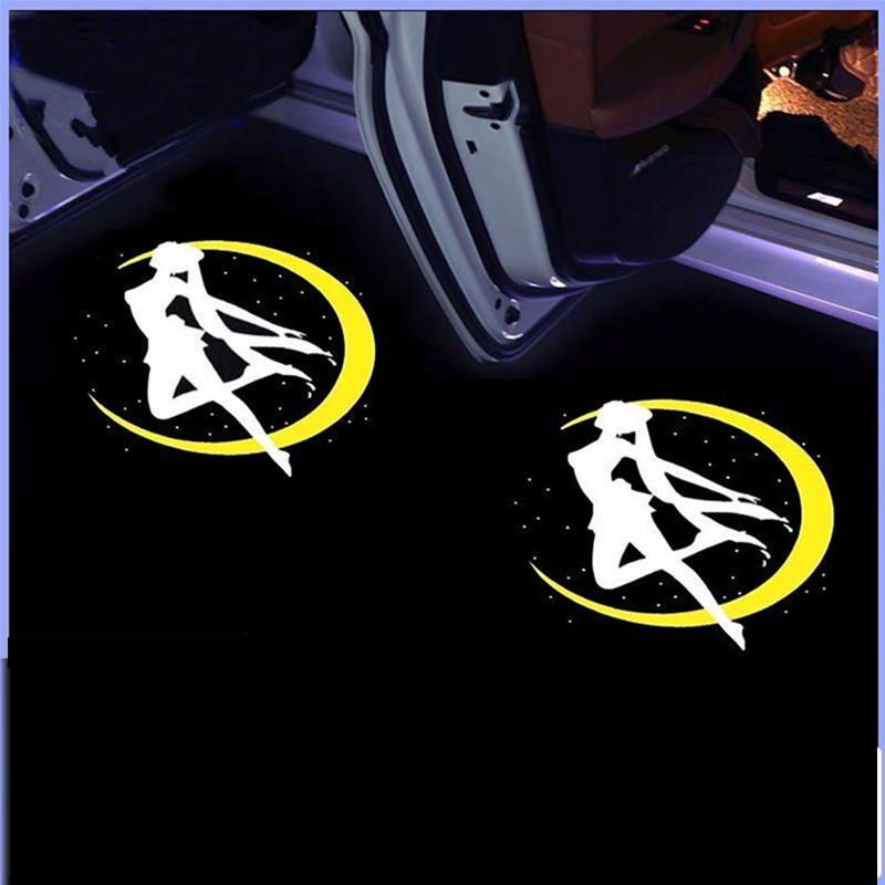 2Pcs LED for Opel Insignia 2009-2018 2010 2011 2013 Laser Projector Car Welcome Logo Door Light Signal Lamps Badge Accessories