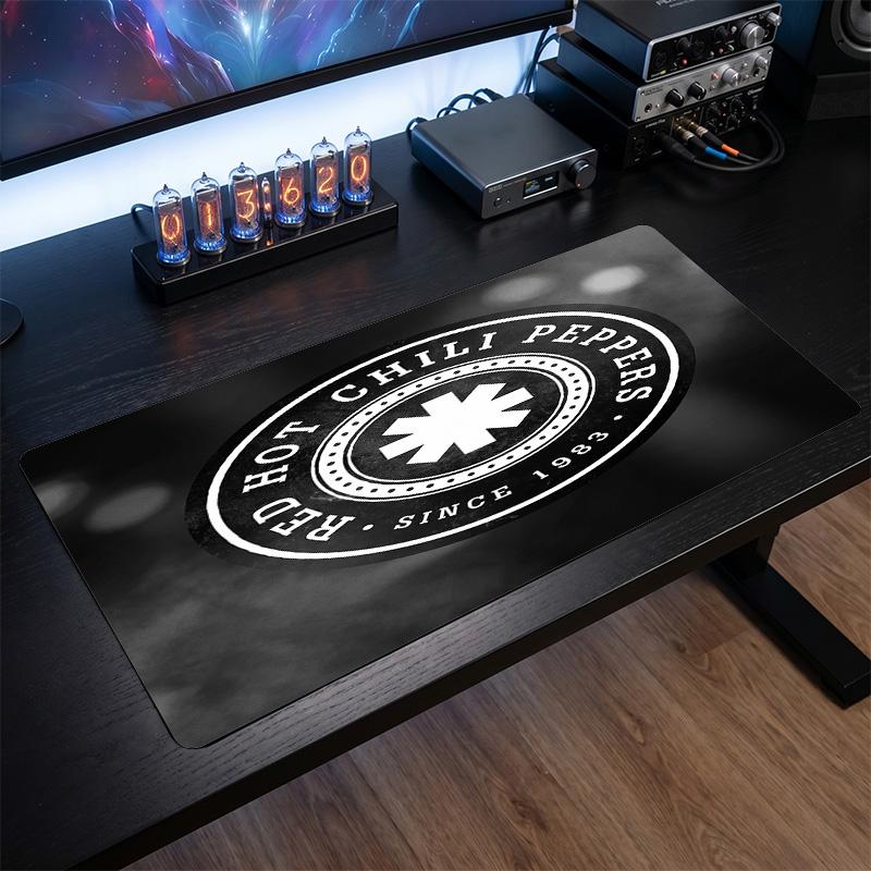 Red Hot Chili Peppers Print Large Mouse Pad Smooth Surface Anti?Slip Desk Mat For Gaming Office Laptop Decoration