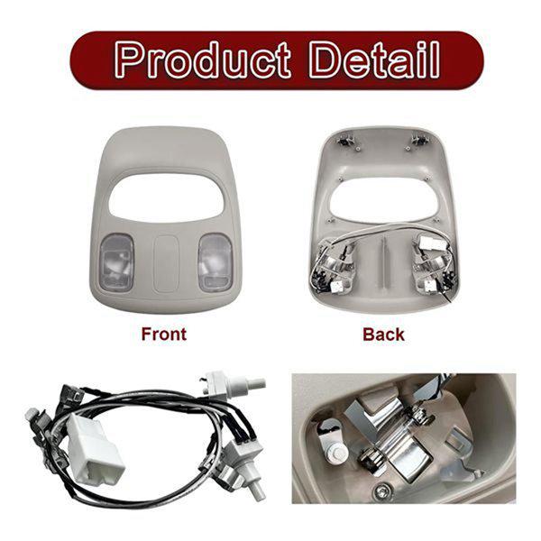 1DK78BD1AA - Сборка плафона освещения салона Dodge Ram для 1500/2500/3500