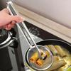 Фильтр для масла для жарки, ложка, пищевое сито, кухонный дуршлаг, сито для жареной пищи из нержавеющей стали. Кухонные щипцы для пищевых фильтров для жарки пищи