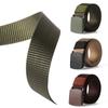 Casual Metal-free Security Check Tactical Waistband Nylon Waist Belt Military Web Belt for Fat Man