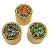 Tree Pattern Potentiometer Control Knob 6mm Shaft Hole Amplifier Knob Metal Electric Guitar Knobs Easy to Install