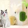 Щетка для царапания кошек, пластиковая палочка для дразнилки кошек, прочная массажная щетка для домашних животных для кошек