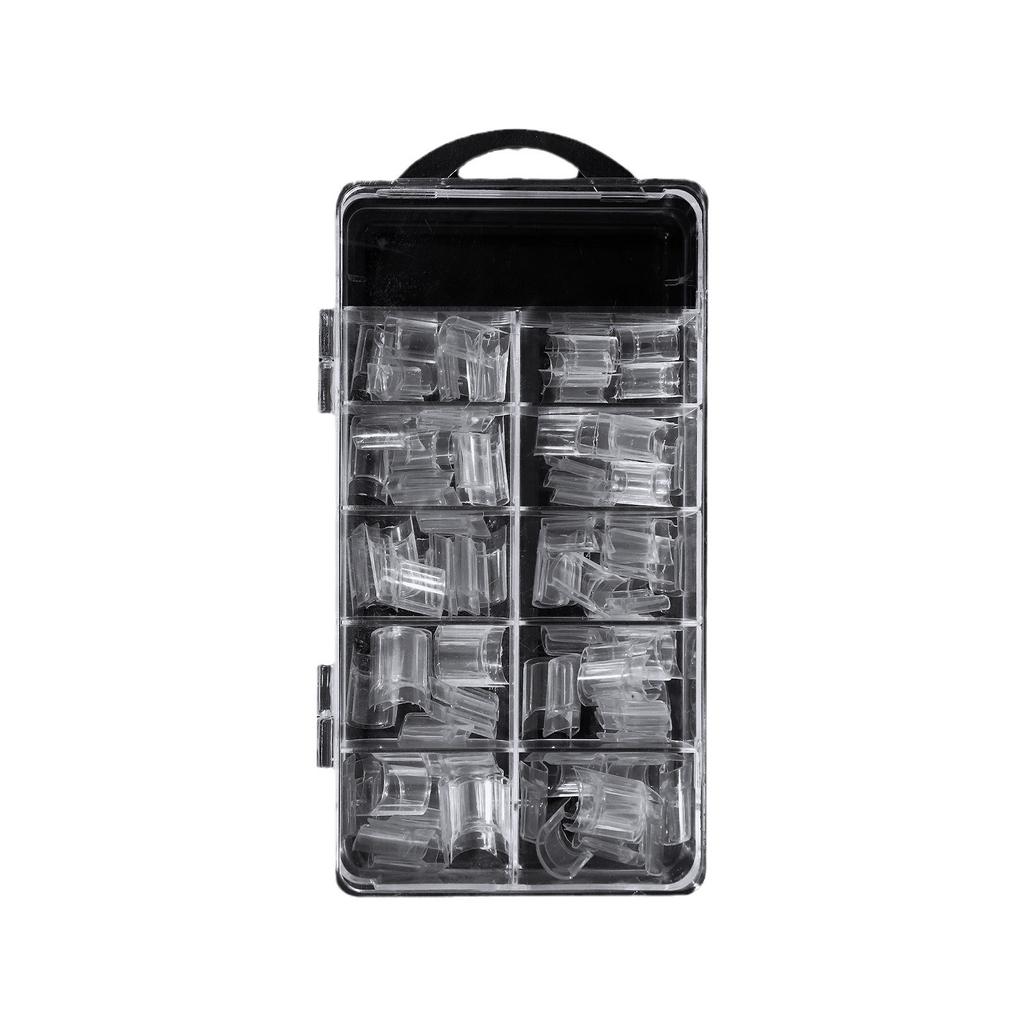 Накладные ногти с водяным заполнением Наклейки для дизайна ногтей Накладные ногти Накладные ногти с водяным заполнением Наклейки для полых накладных ногтей Наклейки для полых ногтей 100 шт