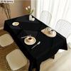 1pc Soft, fashionable and beautiful 2D flat tablecloth, machine washable and easy to clean for outdoor usezyc