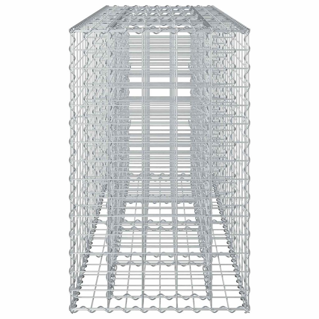 Gabion Raised Bed Silver