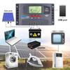 12V24V MPPT контроллер солнечной зарядки 50VDC фотоэлектрический регулятор цветной экран для Lifepo4 GEL свинцово-кислотный литиевый аккумулятор