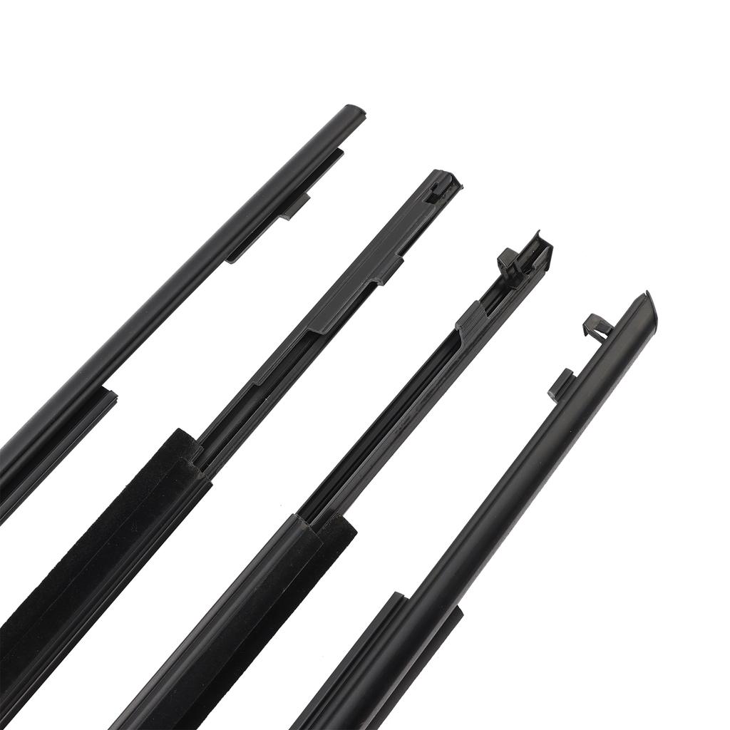 4 шт. Наружный молдинг уплотнителя стекла двери для Toyota Prius 2010-2015