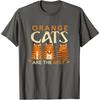Футболка с забавными оранжевыми кошками — лучшая мама-кошка Футболка большого размера Футболки для мужчин и женщин Хлопковые футболки Four Seasons