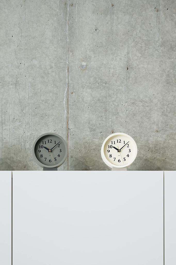 Lemnos M Clock MK14-04 GY Радиоуправляемые настольные часы, Серый, 15 x 16,1 x 6,2 см