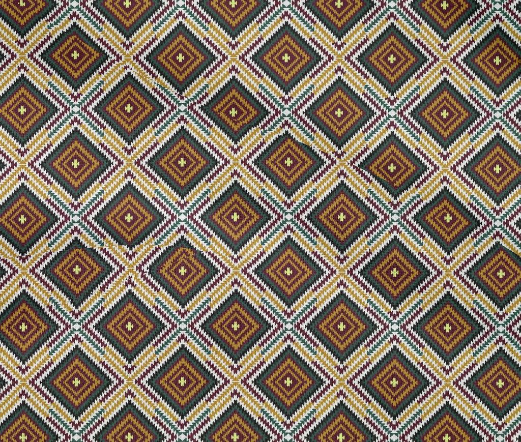 oneOone Ткань Хлопок Гибкий Этнический Геометрический Пламя Стежок Ткань Принты По Ярдам 40 Дюймов