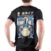 Pokemoned Gym Charmander T Shirts Men Women 100% Cotton Novelty T-Shirts Round Neck Tees Short Sleeve Clothing Plus Size