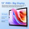 DOOGEE U13 VIP Android 16 Tablet 13 Inches,32GB+256GB/2TB Gaming Tablets, 11000mAh Tablet with Keyboard/Pen/Mouse,Four Speaker Tablet