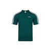 Classic 3-Stripes Training Sports Round Neck Short Sleeve T-Shirt Men Tops Dark-Green FM6230