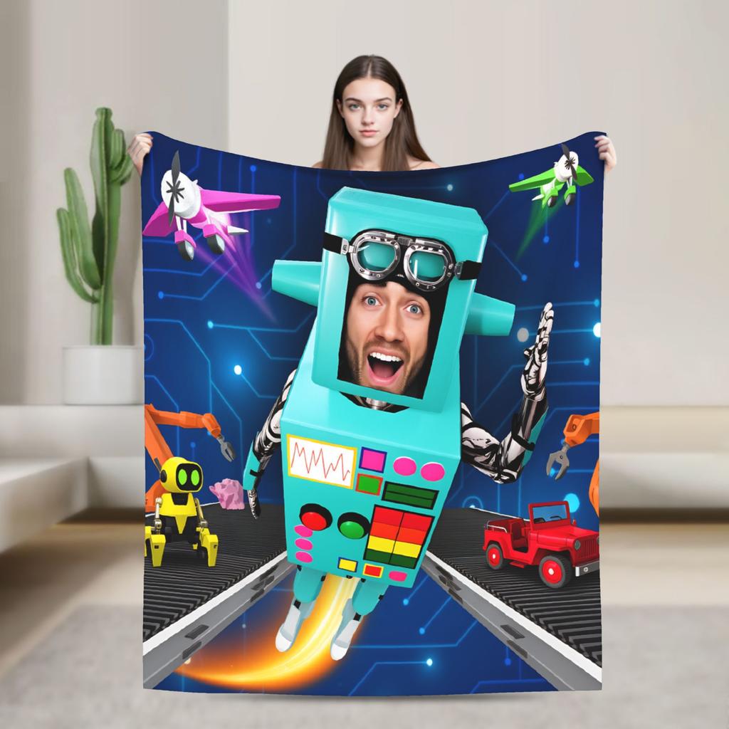 Dannys Go Blankets Spring Soft Throw Blanket For Kids Adults Living Room Flannel Bedspread Bed Cover