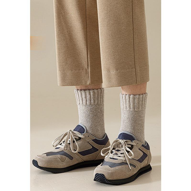 Мужские носки, Супертолстые шерстяные носки, Зимние флисовые утолщенные носки, Супермягкие теплые носки из кроличьего пуха, Снежные носки