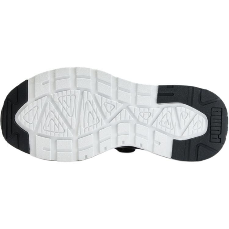 Puma Детские кеды для скейтбординга Trinity 2 Fabric LT AC+ JR Удобные Универсальные Нескользящие Низкие Детские кеды для скейтбординга Черный Серый 405114-07